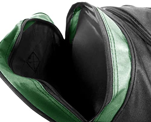 Mala De Bordo 10Kg Pequena Tecido Poliéster Verde Resistente Yins Avião Viagem Impermeável