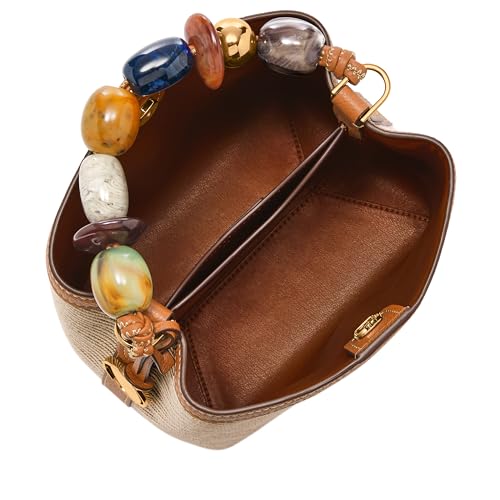Image of Fossil Womens Jessie Small Bucket Crossbody Bag