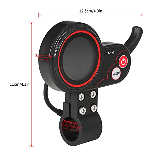 Festnight Display per Scooter Elettrico Cruscotto