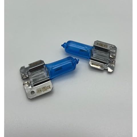 MSA 2x H2 100w Xenon White Headlight Bulbs Cover