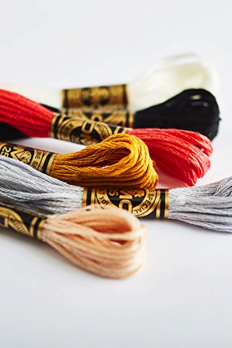 Image of DMC 117-563 Six Stranded Cotton Embroidery Floss, Light Jade, 8.7-Yard