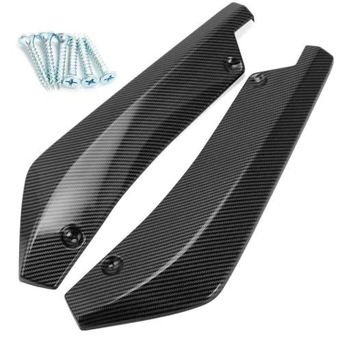 Difusor de parachoques trasero para Nissan 350Z y 370Z kit de alerones canard divisor de 2 piezas