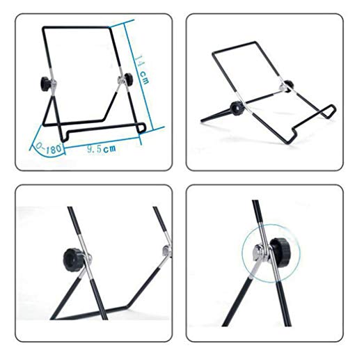 Hemoton Suporte de Germinação Suporte de Tampa de Frasco de Pedreiro Dobrável Telefone Tablet Imagem