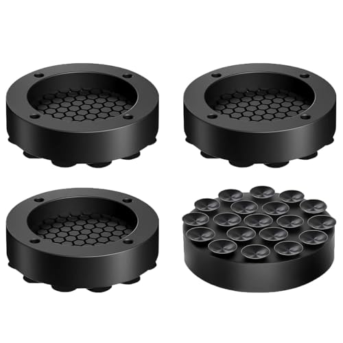 4 Pcs Washing Machine Feet Pads, Anti Vibration Mat, Washing Machine Anti Vibration Pads, Washing Machine Feet Pads, Washing Machine Rubber Feet Pad, for Dryer, Washing Machine, Dishwasher