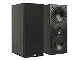 MTX Audio MONITOR60I 6.5' 2-Way Monitor Series Bookshelf Speakers, Black