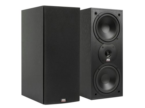 Best Deals! MTX Audio MONITOR60I 6.5 2-Way Monitor Series Bookshelf Speakers, Black