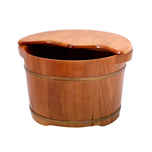 Bañera de madera para pedicure spa de pies