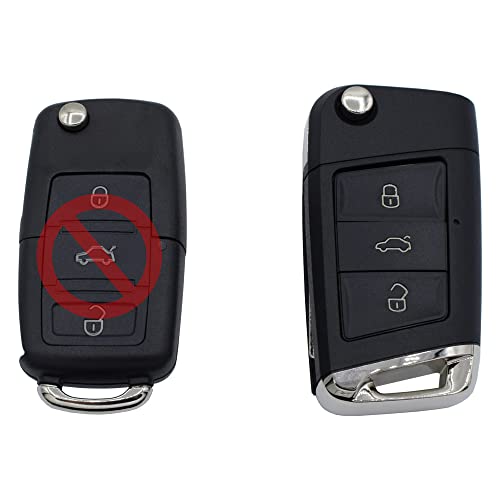 Boîtier de clé de voiture sans fil VW Seat Skoda pour Polo Fabia Ibiza