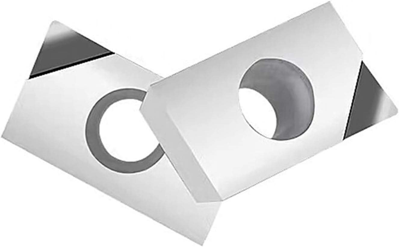 PCD CBN Insert APKT160404 CNC Lathe Cutting Insert APKT160408 APKT113504 APKT113508 Aluminum Steel Milling Tool Insert(APKT160404,2PCS_PCD)