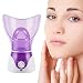 Vapeur Visage Vaporisateur, Pulvérisateur À Vapeur Spa Pores Skin Sauna Visage Humidificateur Cuiseur Vapeur Hydratant Pour Le Visage Pour Le Nettoyage Des Peaux Du Sauna Des Sinus Du Visage,Violet