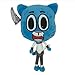 vwsitc Juguetes De Peluche De Dibujos Animados Lindo Mundo Asombroso Gumball Darwin Juguetes De Peluche Muñeca Regalos para Niños 25Cm