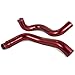 Mophorn Turbo Intercooler Pipe Boot for Ford 6.0L CAC Intercooler Pipe Boot kit 03-07 Tube Powerstroke Red for Ford F250 F350 F450 F550