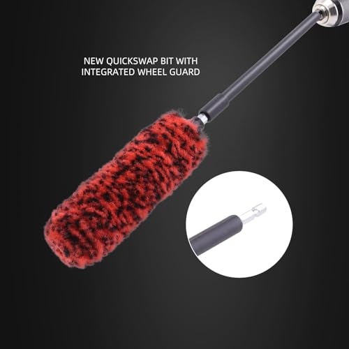 SPTA Soft Microfiber Extended Reach Rim Brush