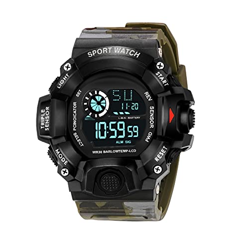 Image of ASGARD Multi Functional Sports Digital Multicolor Dial Men's Watch