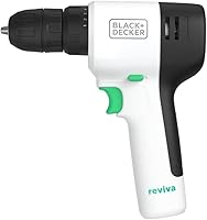 Vista 2 de BLACK+DECKER Reviva - Taladro inalámbrico de 12 V, par de 230 libras, hecho de material reciclado (REVCDD12C)