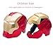 Tevigo Open/Close Wearable Helmet with Eyes Glowing for Kids and Teens Mask Costume and Role-Play Dress Up, Ideal for Birthdays, Christmas, Halloween(Child Size)