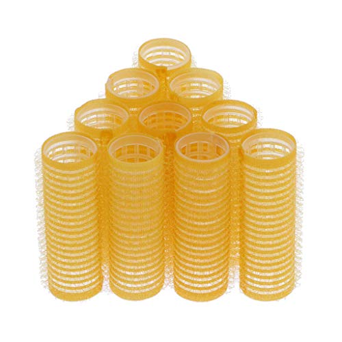 Inzopo 10Pcs/Pack Large Medium Small Hair Rollers, Self Grip, Salon Hairdressing Curlers - Various Sizes - 20mm 20mm
