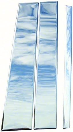 Coast to Coast International Coast To Coast CCIPC217 Highly Polished Stainless Steel Pillar Post Covers - Pack of 6