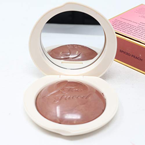 TOO FACED Peach My Cheeks Melting Powder Blush – Peaches and Cream Collection - Spiced Peach