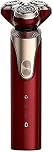 KFGISD, 2 in 1 Wet/Dry USB Rechargeable Men Electric Razor Cordless 4D Rotary Portable Shaver Waterproof Facial Shaver ，Sports water bottles