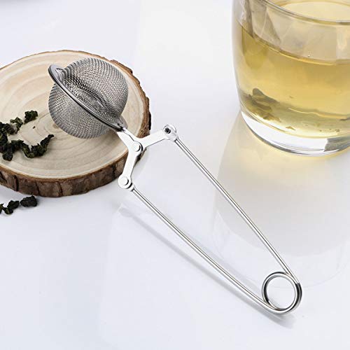 Infusor De Chá Inox Coador Peneira Chaleira Ervas Infusores