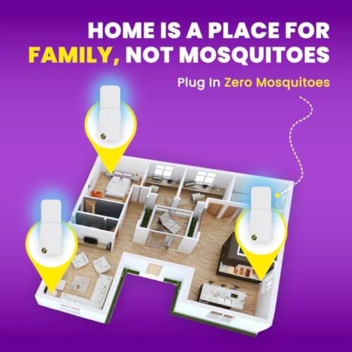 Image of UVA Mosquito Smart Trap Device, Indoor Mosquitoes Catcher with 365 /395 uva LED Light, Electronic Bug Zapper, Mosquito Killer lamp for Home. (1 Device + 5 Glue Pads)