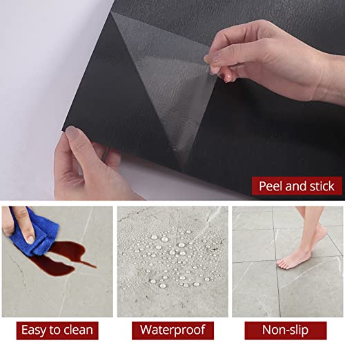 Westick Peel And Stick Floor Tile Waterproof Bathroom Floor Tile Non Slip Self Adhesive Vinyl Flooring Removable Vinyl Tiles Peel And Stick Flooring Marble Look Stick On Floor Tile 5 Pcs 12 X 12 In #TOP5