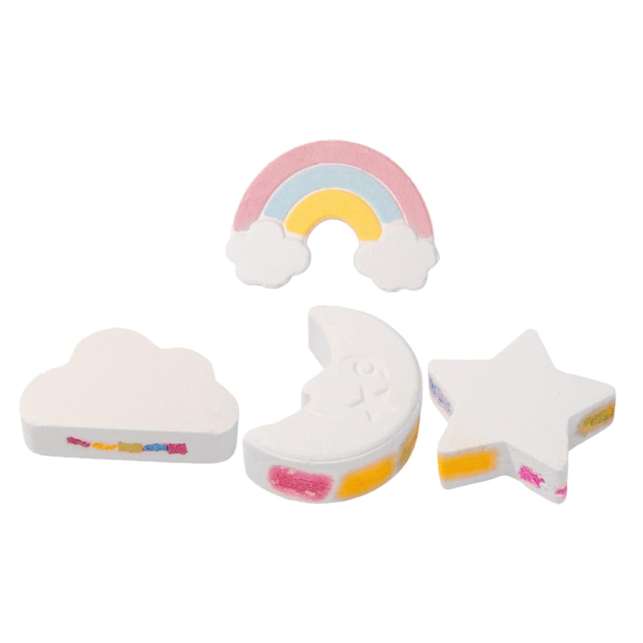 Didiseaon Portable Bathing Bath Salt 4pcs Body Relaxation Bath Set Moisturizing Effect