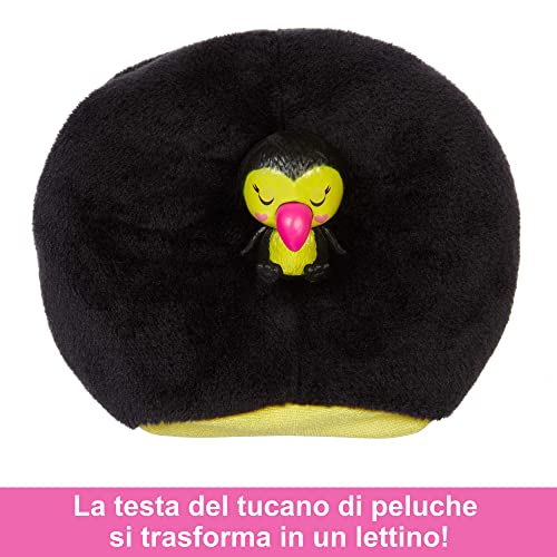 Barbie - Bambola Barbie Cutie Reveal Tucano, Serie...