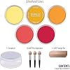 PanPastel Artist Pastels by GOLDEN, Bright Warm Stack Set, 5 Color, Professional Artist Pastels, Unique Pan Format (cake-like)