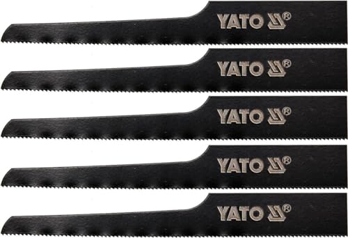 Lames de scie sauteuse YATO YT-09958 en lot de 5 pièces pour découpes droites
