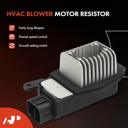 Image of A-Premium Front HVAC Blower Motor Resistor Compatible with Lincoln Models | for Town Car 2003-2011 - Replace# 3W1Z19E624AA