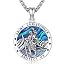 B01-Saint Christopher-Round-Abalone Shell