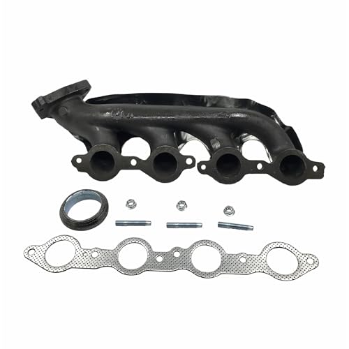 Image of Exhaust Manifold & Gasket Right Passenger Side RH Compatible with 2002-2017 Chevry Avalanche Silverado Express GMC Sierra Savana Yukon XL Cadillac Escalade Hummer Workhorse 674-732 12616286