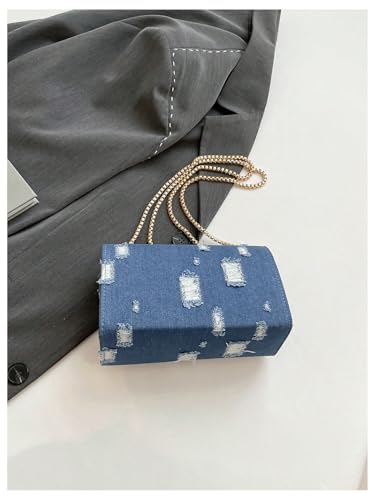 QWINEE Women's Leopard Purse Cheetah Print Purses Y2k Evening Chain Shoulder Bag Clutch4