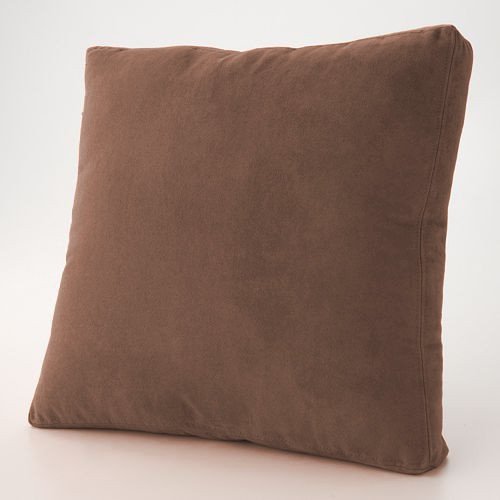 ( Reference image ) MoonRest - Faux Suede Microfiber Decorative Pillow (18x24x7Coffee)