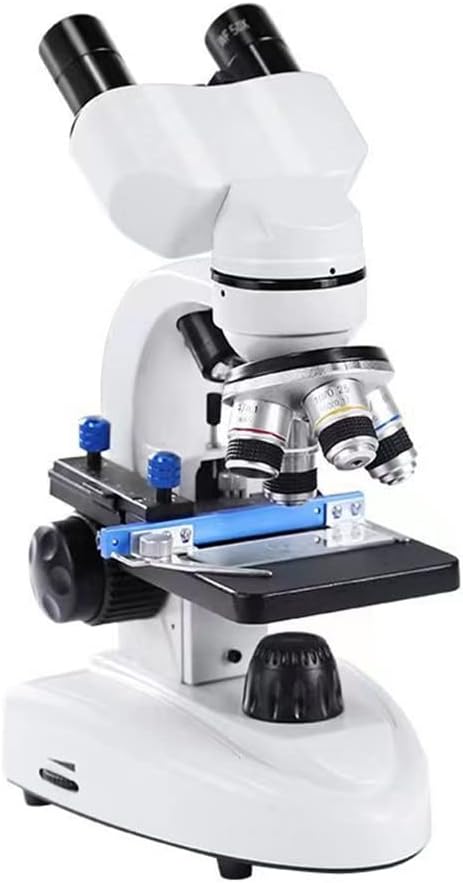 Eye Protection Binocular Biological Microscope 40X-2500X Experimental 360 ° Rotatable