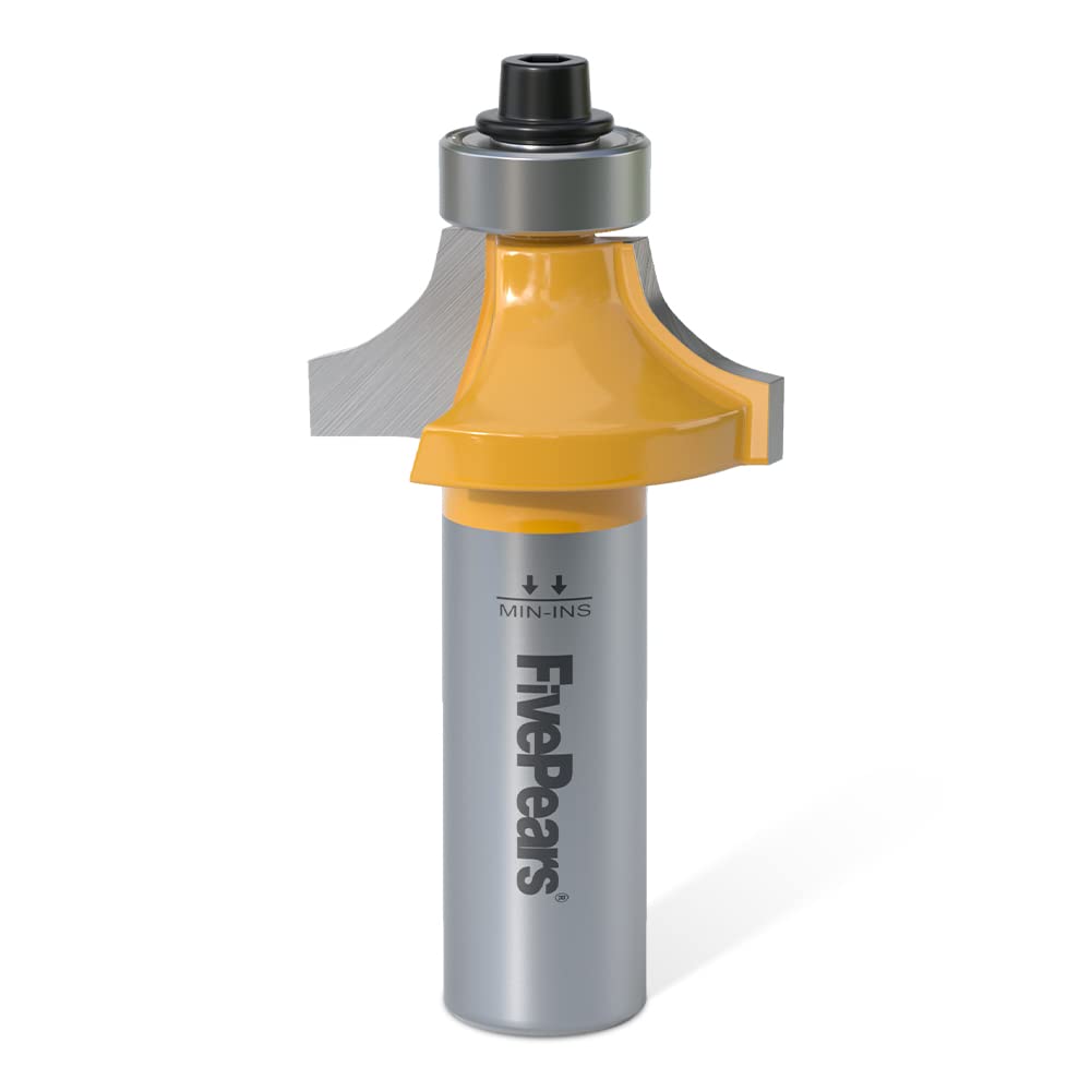 FivePears 5/16 Inch Radius Round Over Router Bit — image 1