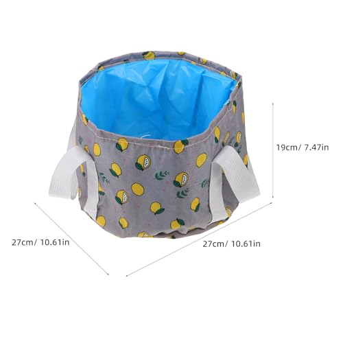 Cubeta Plegable para Spa de Pies, Gris miniatura 5