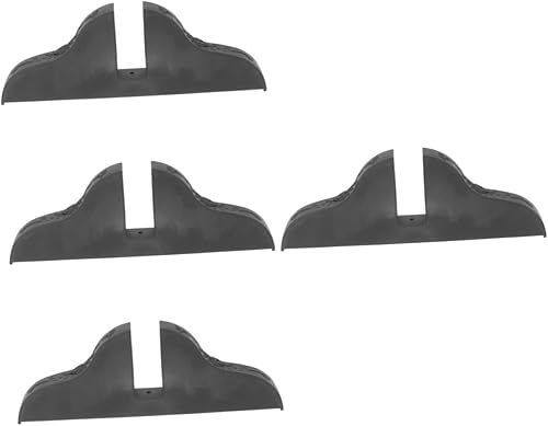 Cabilock 4 unids Base de pantalla Divisor de oficina Soporte plegable Partición de oficina Base de partición Base de partición Base de partición