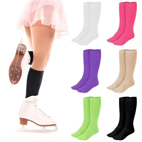 SATINIOR Knee High Roller Skate Socks