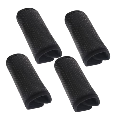 HOODANCOS Gaming Chair Cover Walker Arm Pads Wheelchair Support Cushion 2 Pack Cane Grip Pad Covers Non-slip Black