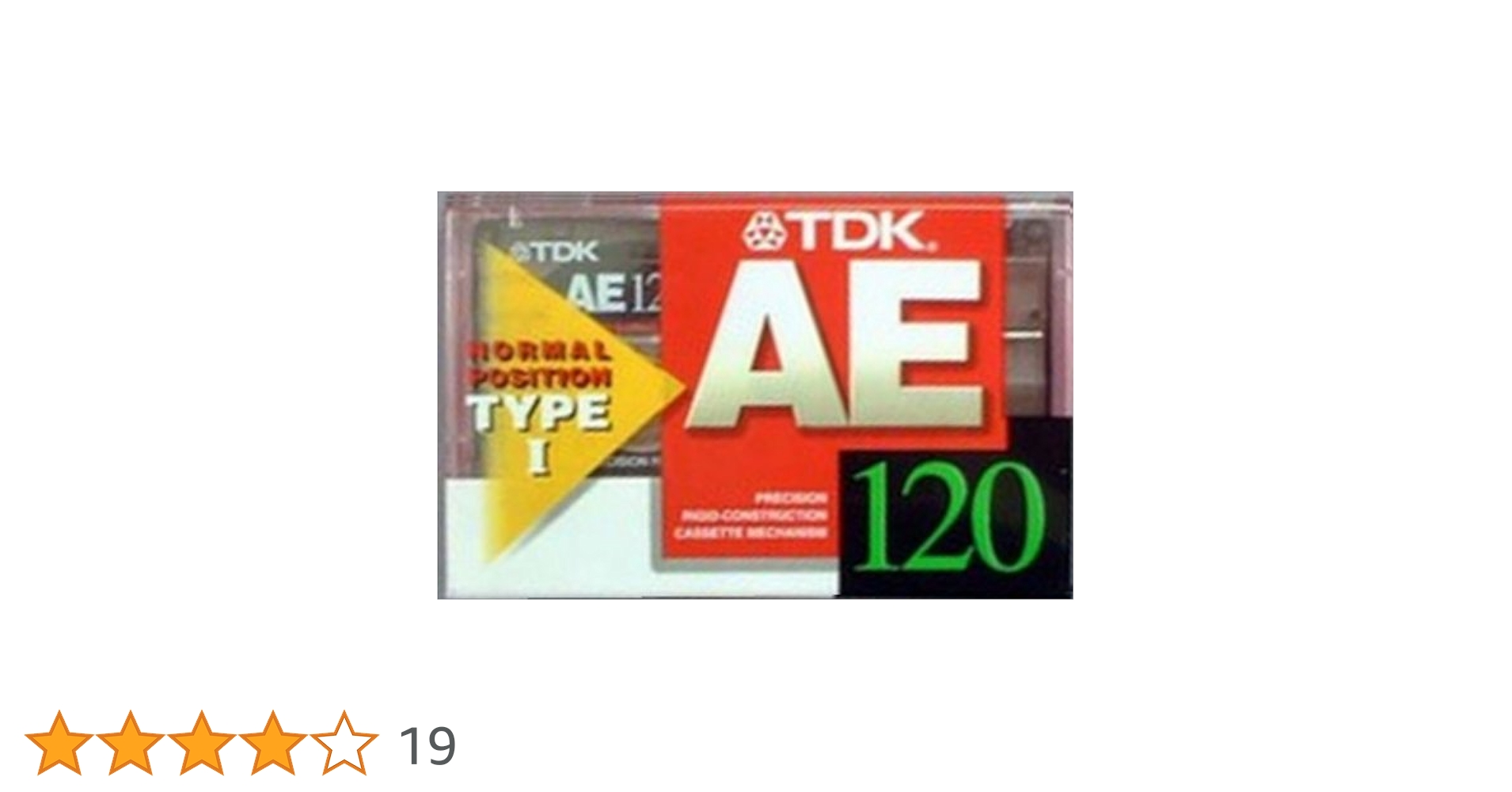 Amazon | TDK カセットテープ AE 120分 ノーマルポジション