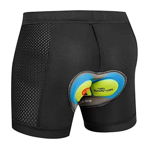JEPOZRA Culotte Ciclismo Hombre con Badana Gel Pantalon Cortos Cover