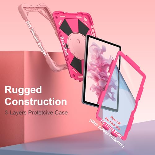 Image of Nitupai for Samsung Galaxy Tab A11+ Plus /A9+ Case 2025 /2023 11 Inch, Pink