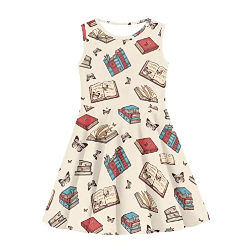 Cute Clothes for Girls 3-16 Kids Casual Dress Sleeveless Sundress4