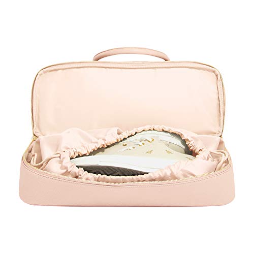Sac à main rose pâle Stackers en finitions haut de gamme