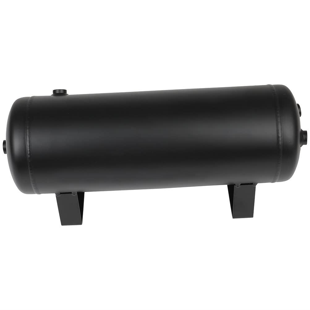 AINTIER 6L(1.5GAL) 6 Port Horn Air Tank Air Compressor Tank Car Horn Tank Air Horn Tank Train Horn Tank