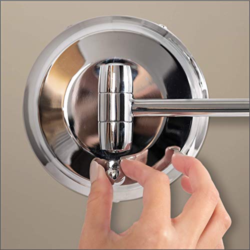 Zadro 11" Led Wall Mounted Makeup Mirror 10X/1X Shaving Mirror Cordless Or Battery Operated Vanity Mirrors For Wall (Large | 10X/1X | 11" X 14.5", Polished Nickel) #TOP4