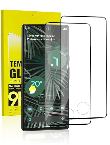 MiniMing Schutzfolie für Panzerglas für Google Pixel 6 Pro 2 Stück 0.25mm HD Klarsicht Displayschutz für Google 6 Pro Folie Anti-Blasen Passt Perfekt Panzerglasfolie für Pixel 6 Pro Schutzglas
